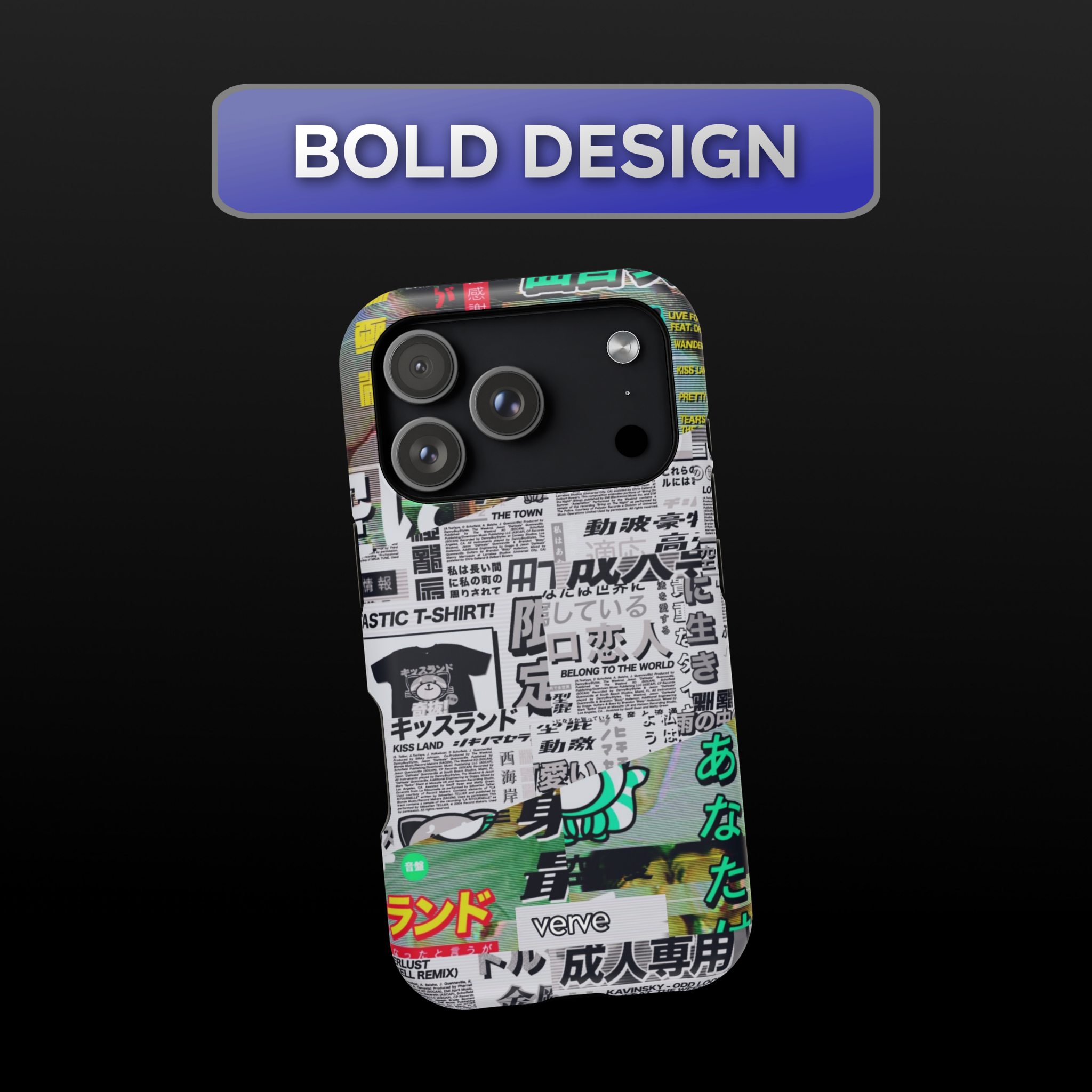 The Weeknd Kissland Japanese Newspaper Phone Case
