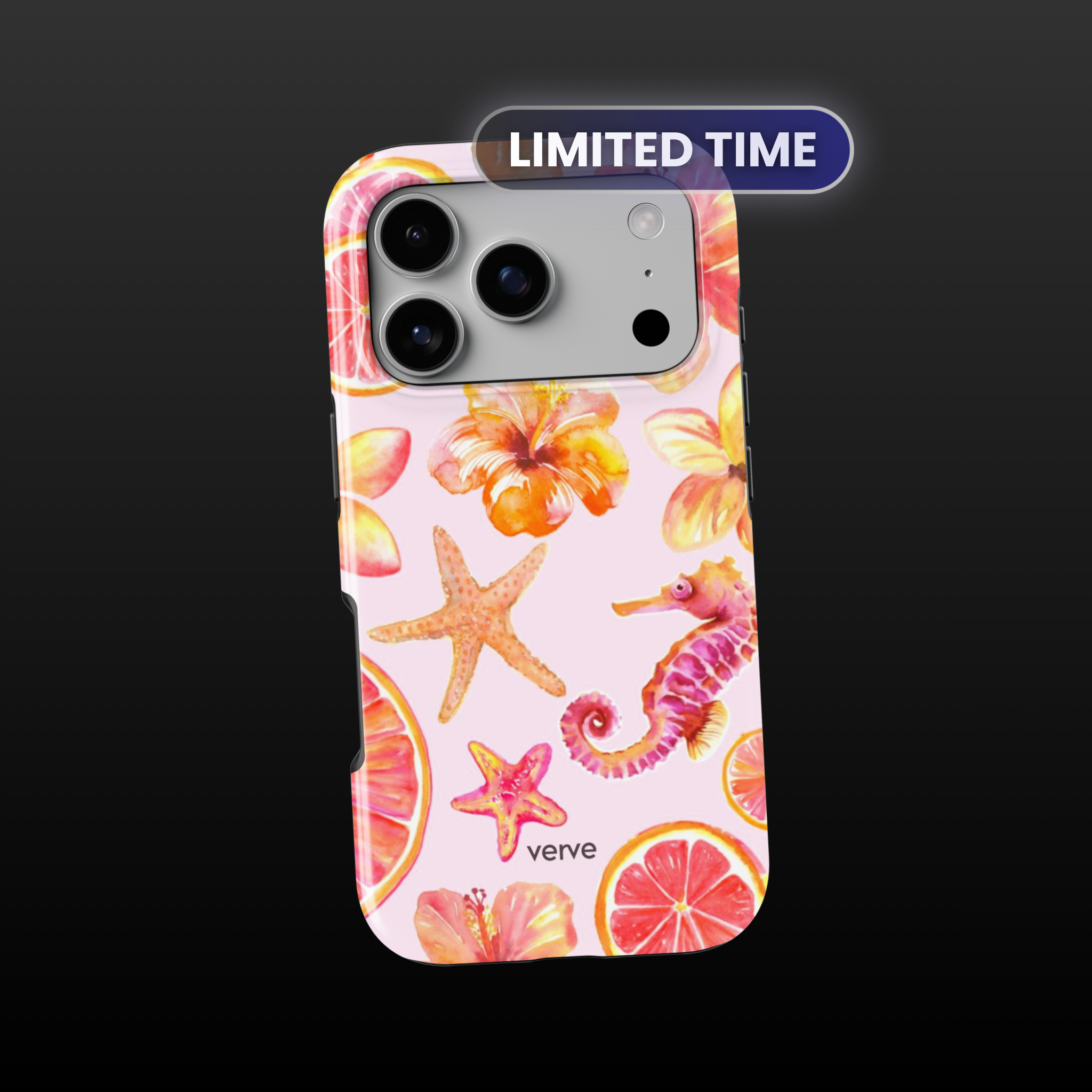 Peachy Starfish Summer Phone Case
