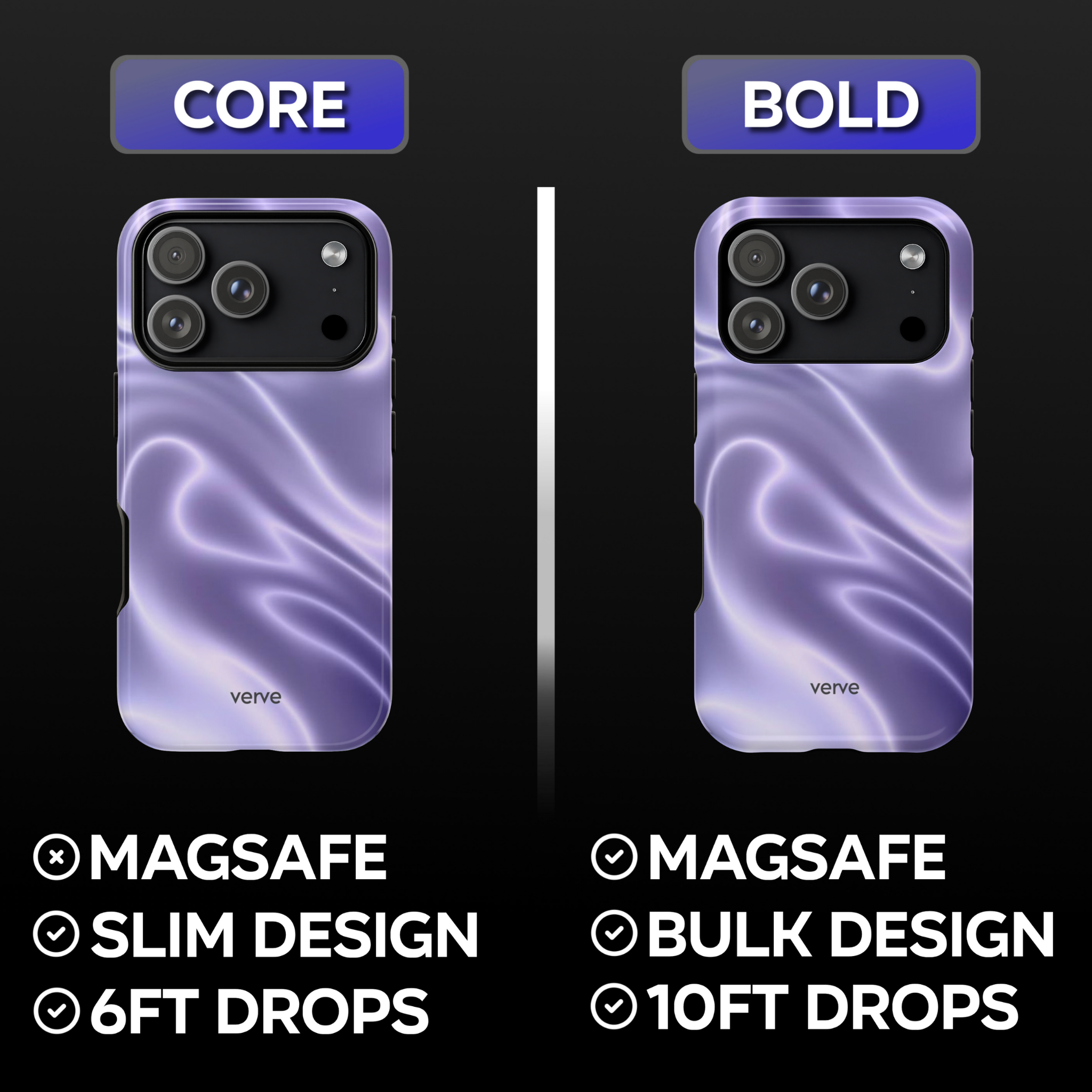 Metallic Purple Phone Case