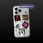 Chris Brown Album Covers Clear Phone Case
