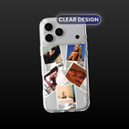 Sabrina Carpenter Album Covers Clear Phone Case