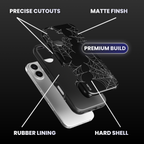 Black Spider Web Phone Case
