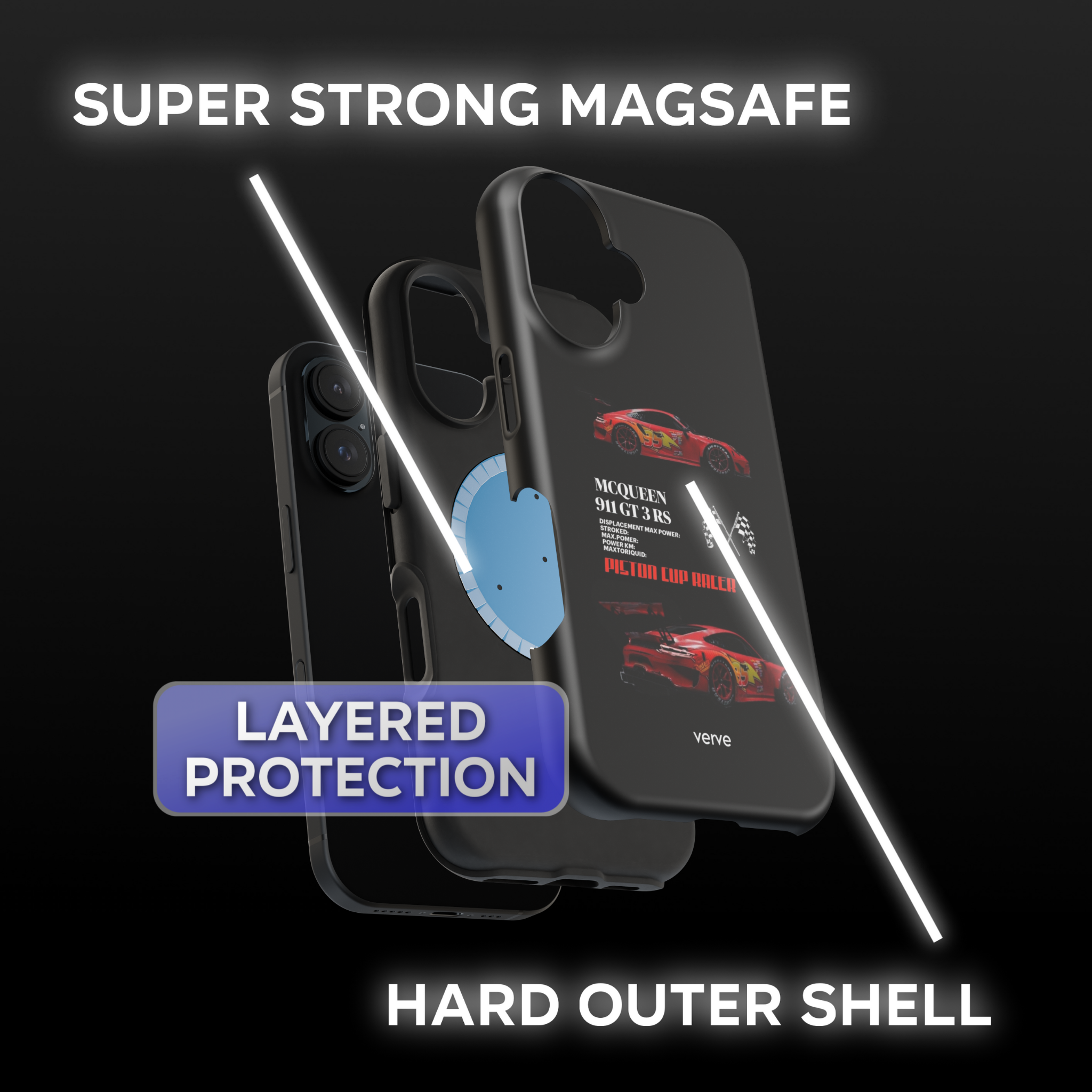 Cars McQueen 911 GT3 RS Phone Case