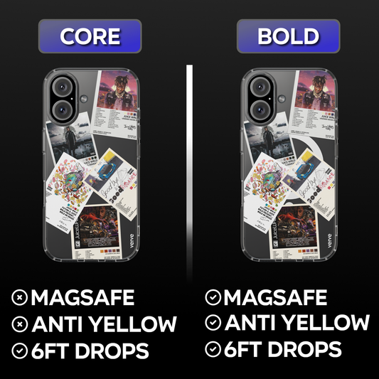 Juice WRLD Album Covers Clear Phone Case