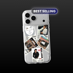 Michael Jackson Album Covers Clear Phone Case