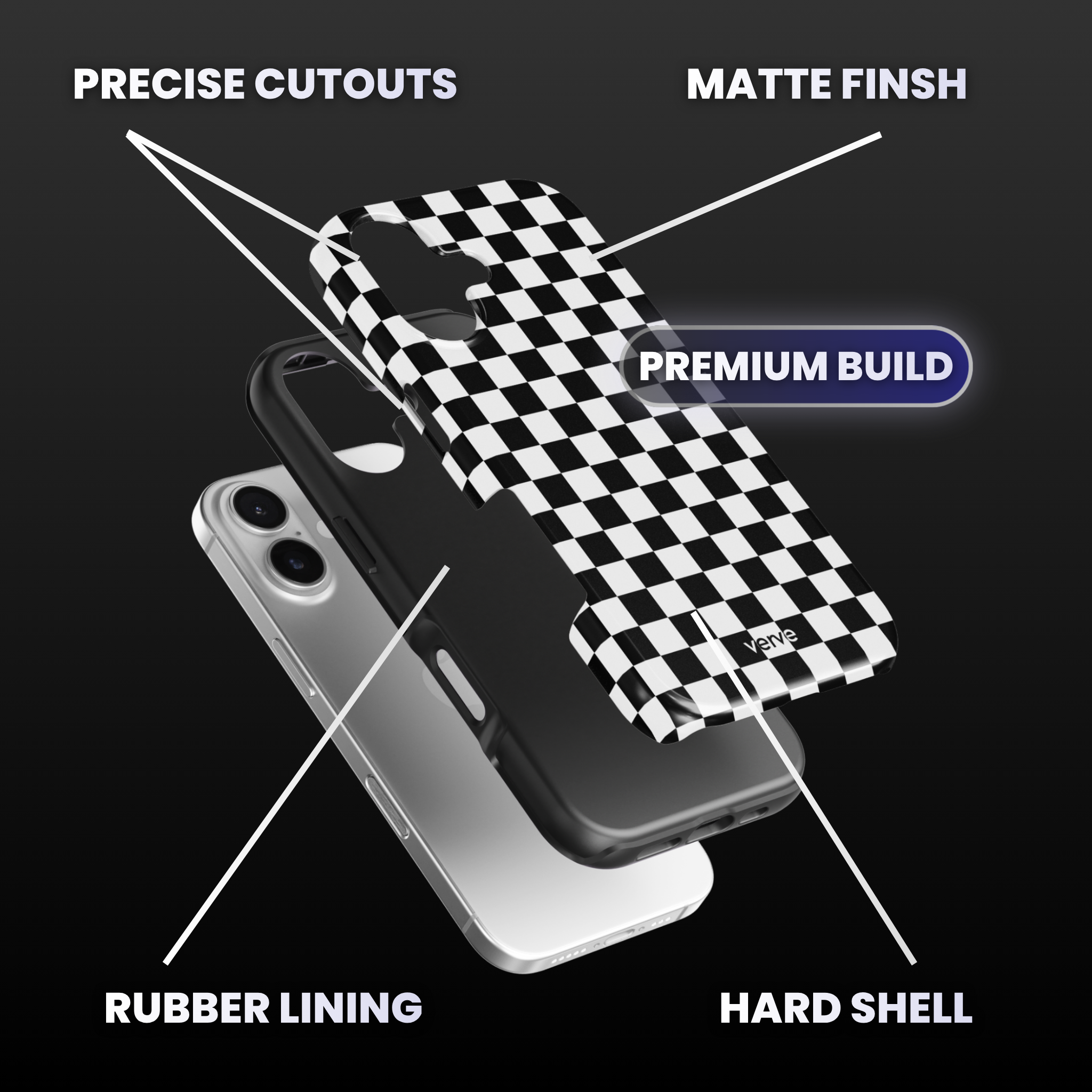 Checkered Phone Case