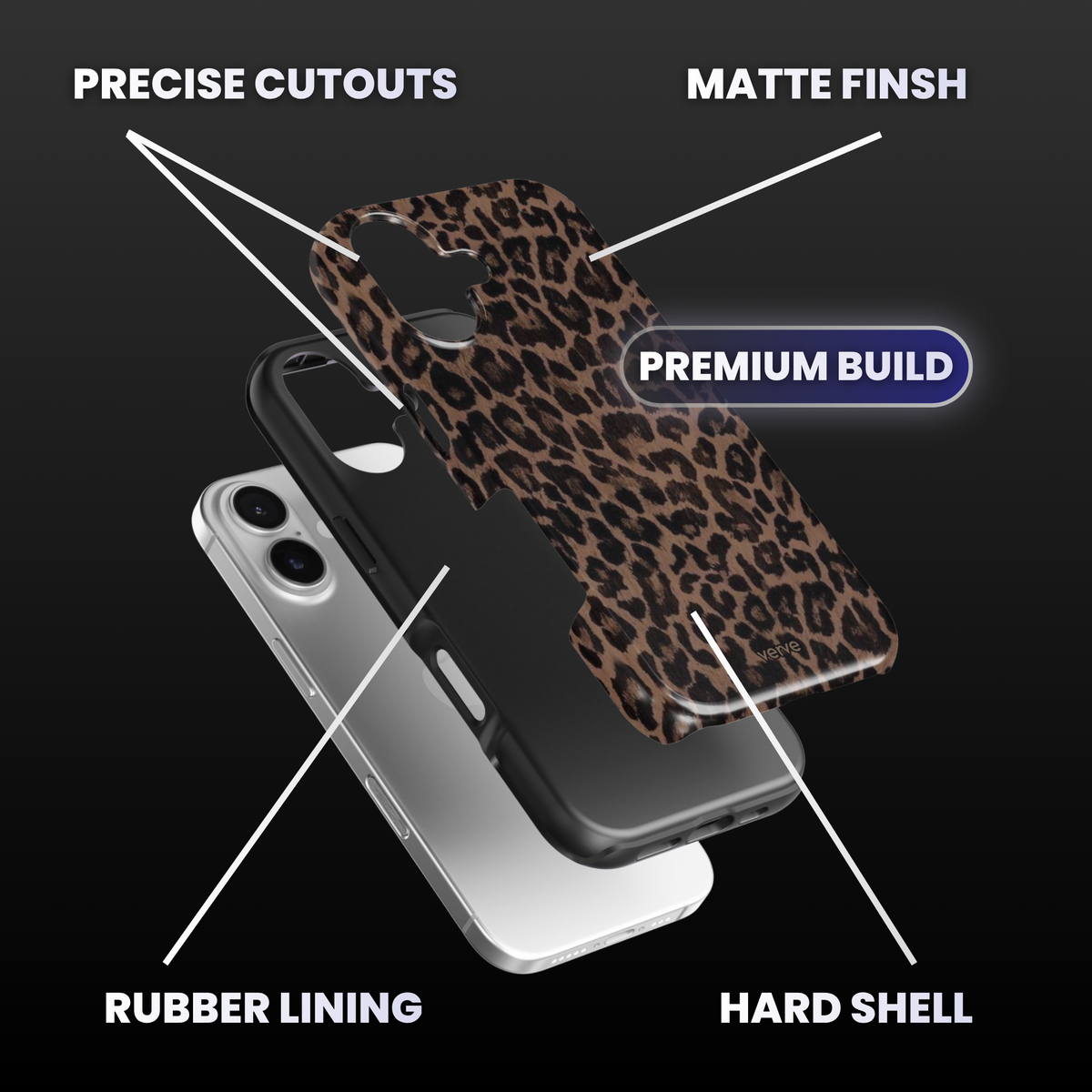 Leopard Print Phone Case