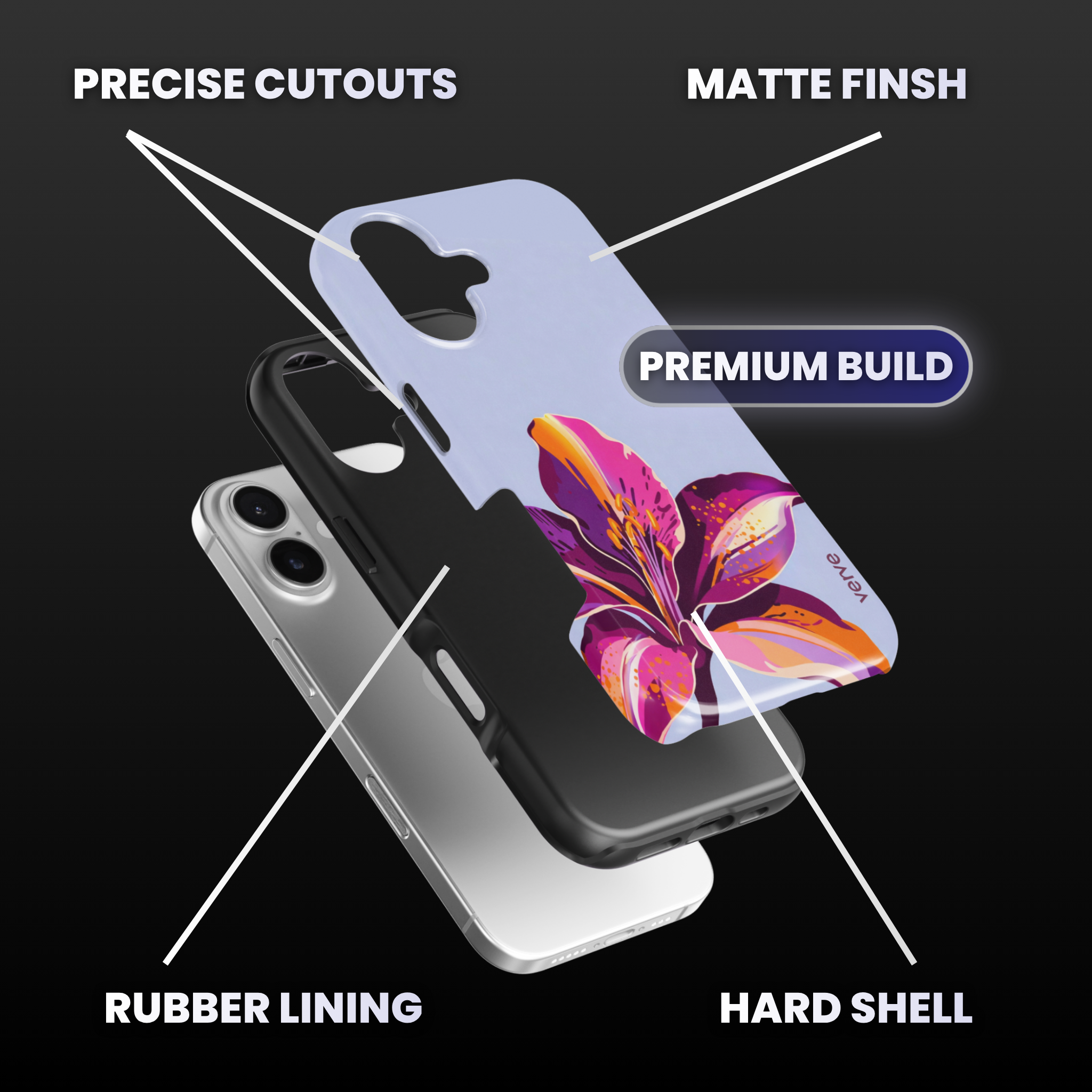 Hibiscus Flower Summer Phone Case