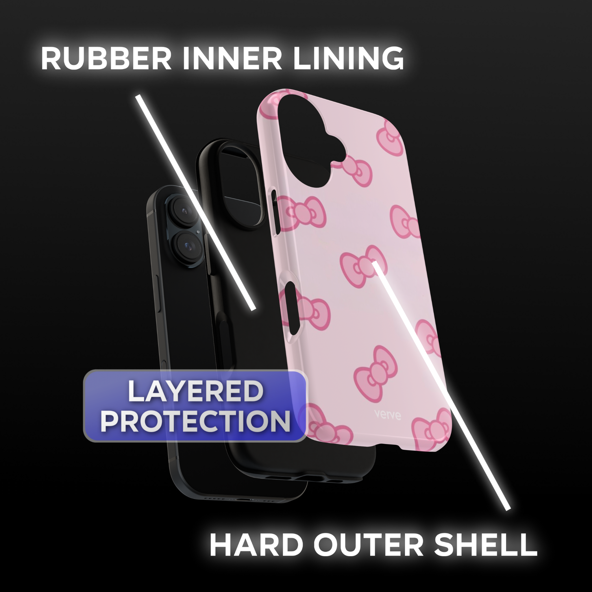 Hello Kitty Pink Bows Phone Case