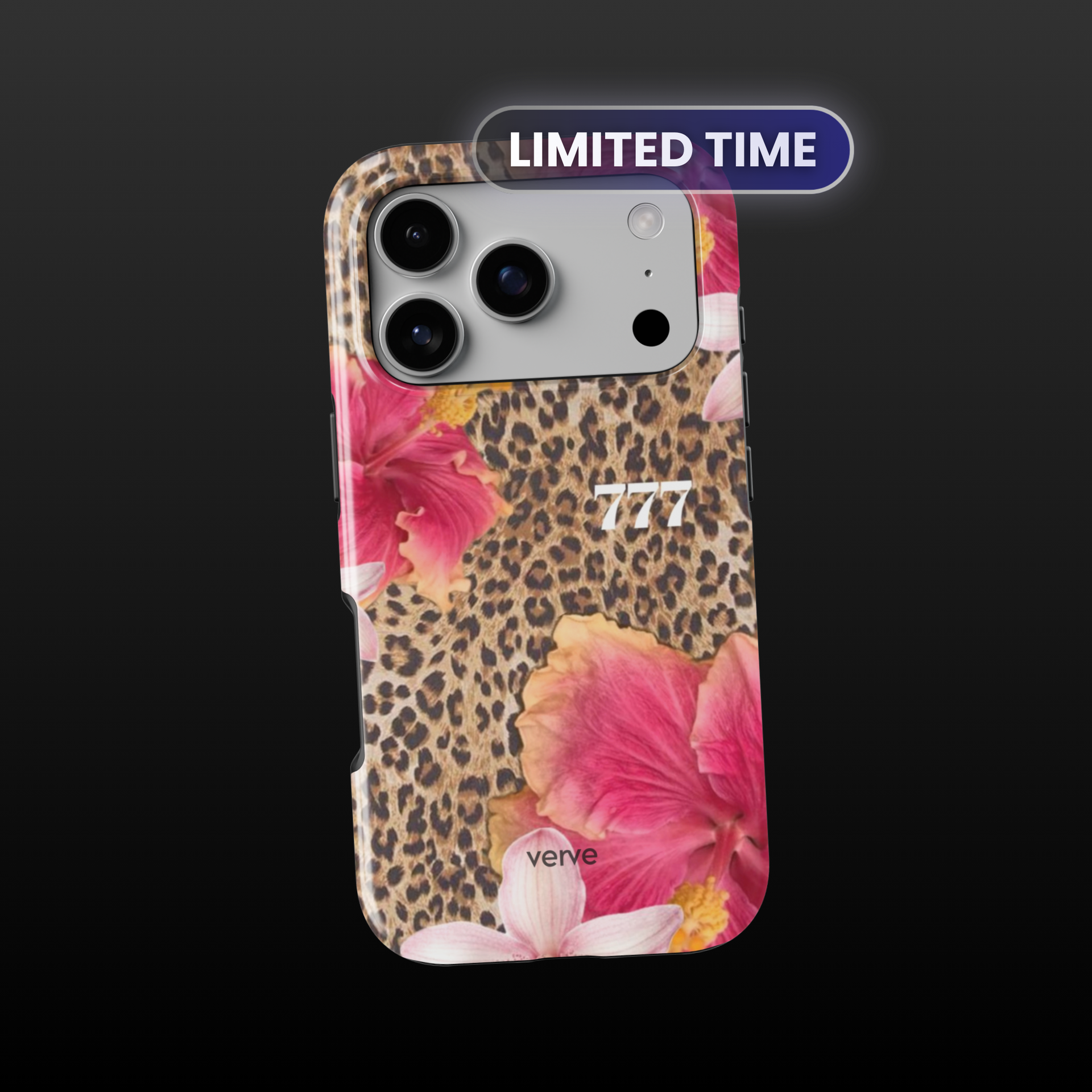 Leopard Print Flowers Summer Phone Case – VERVE
