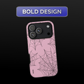 Pink Spider Web Phone Case