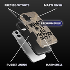 What If It All Works Out Newspaper Phone Case