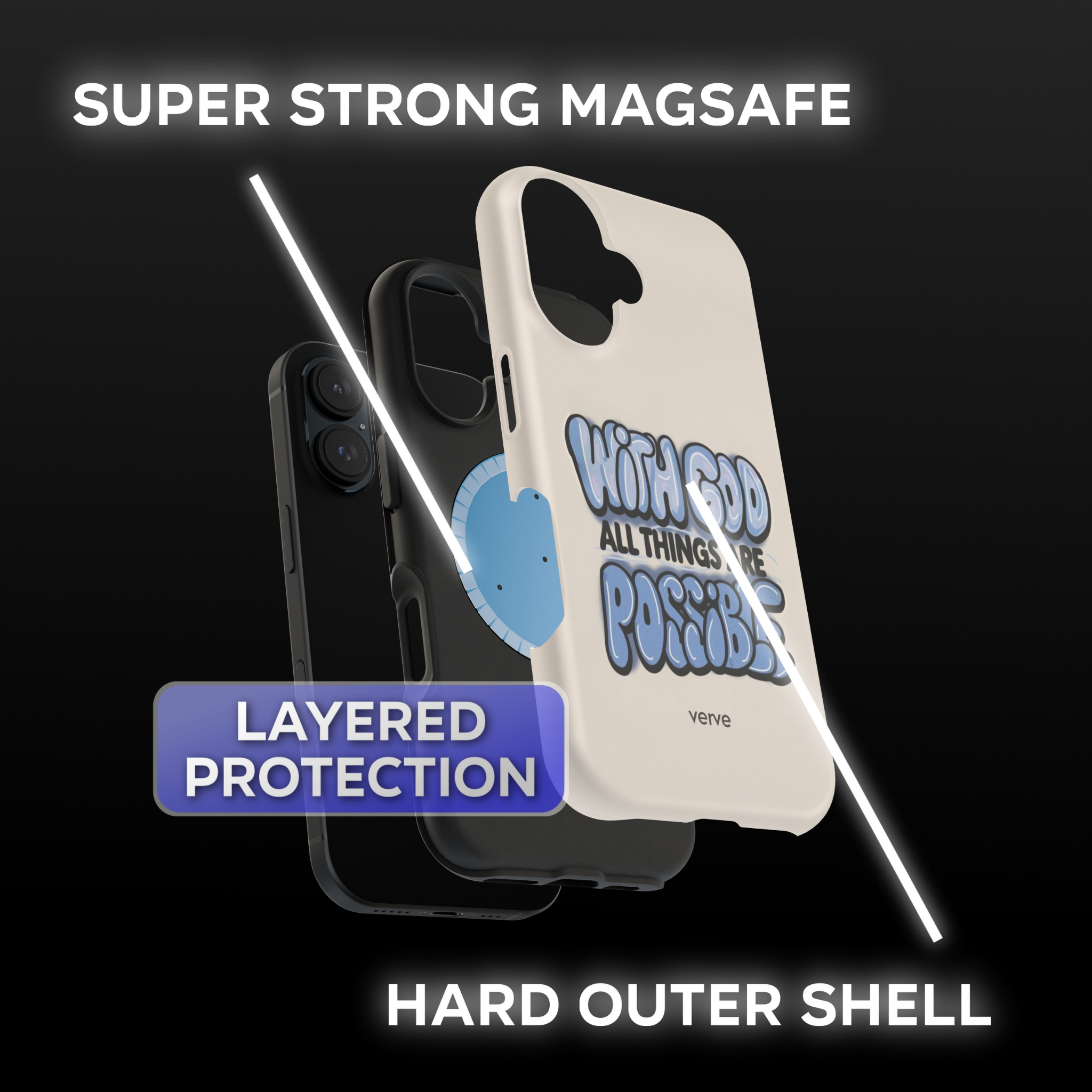 With God All Things Are Possible Phone Case