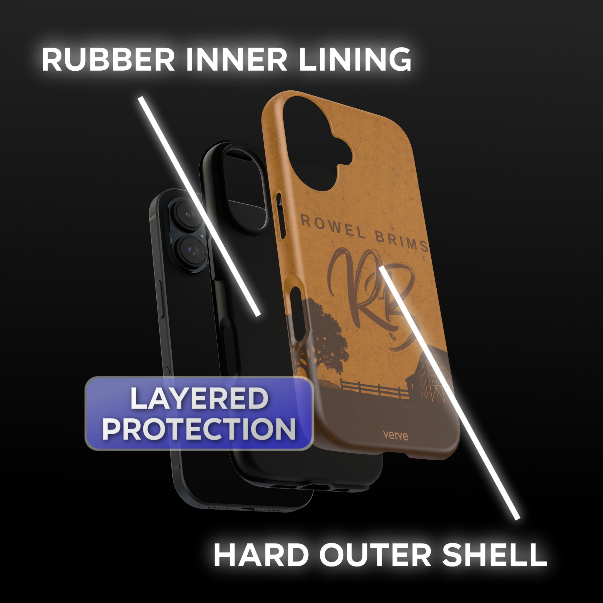 Rowel Brims Rustic Phone Case