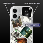 Yeat Album Covers Clear Phone Case