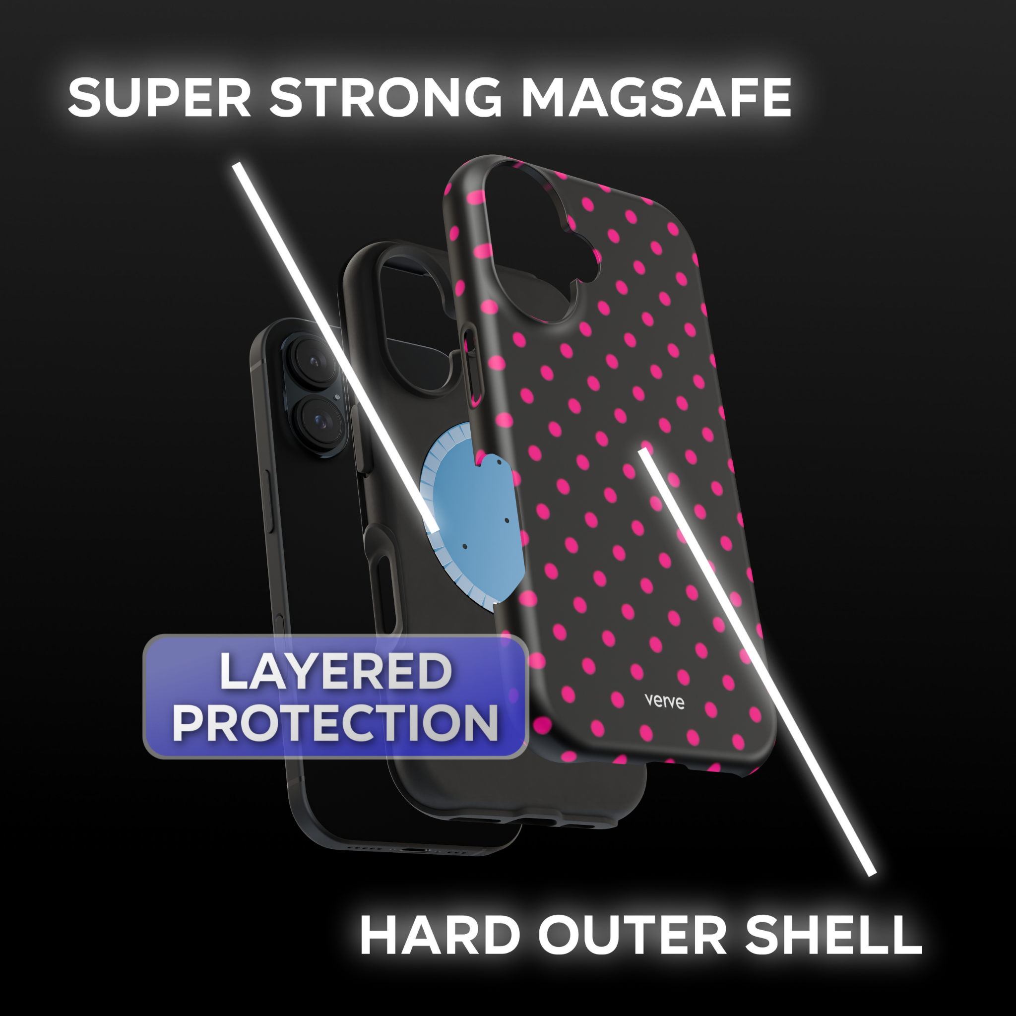 Pink Polka Dots Phone Case