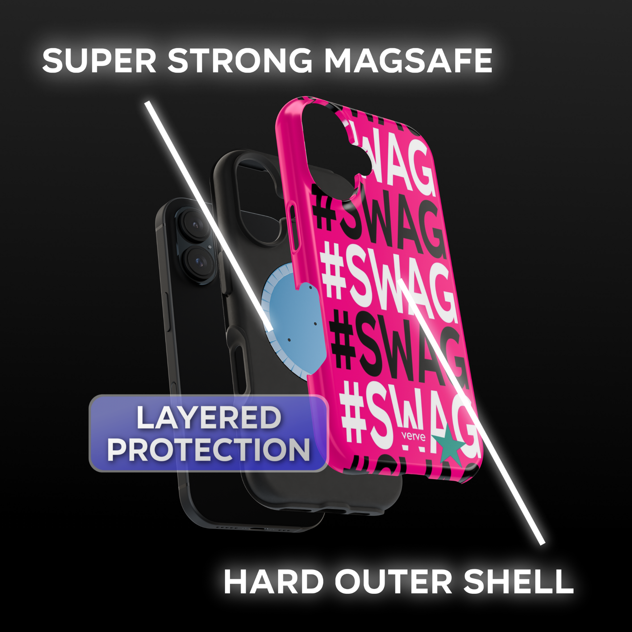 #SWAG Pink Phone Case