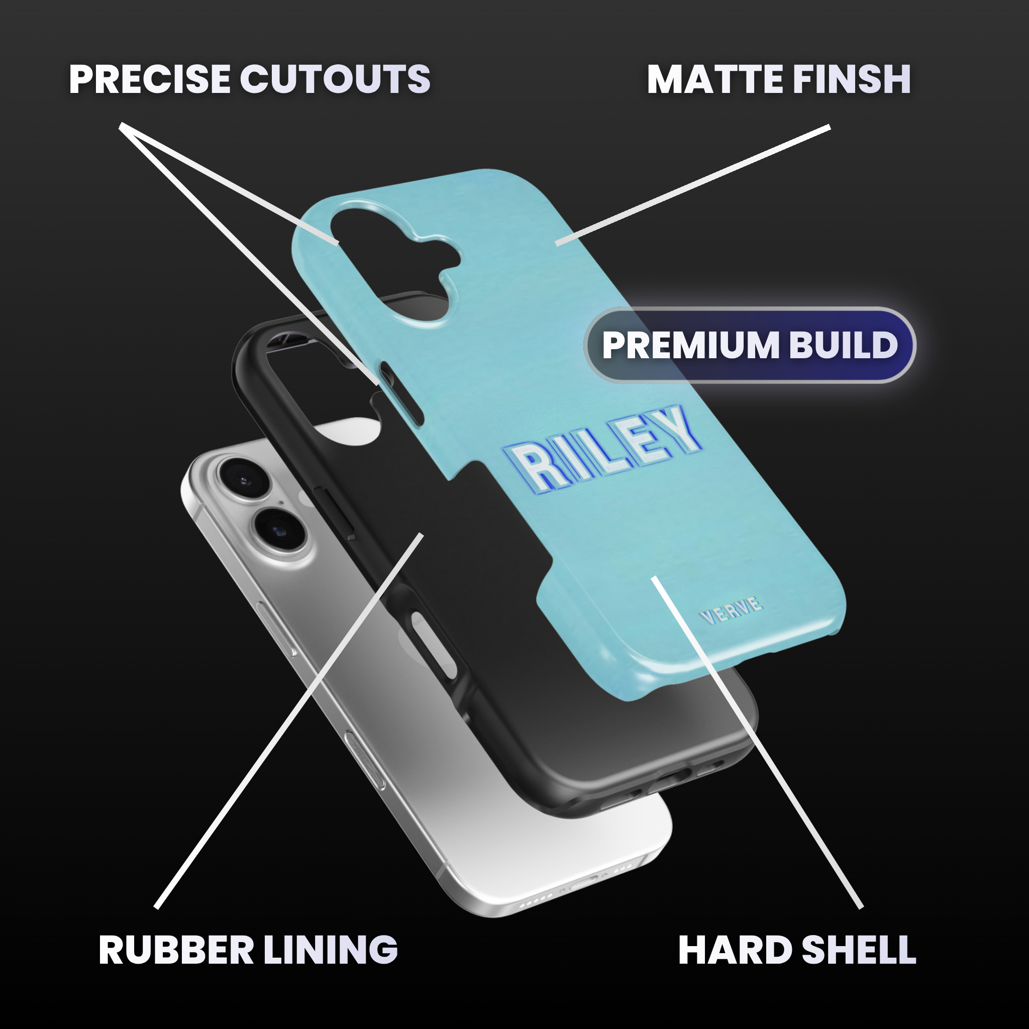 ICEMAN Custom Name Phone Case