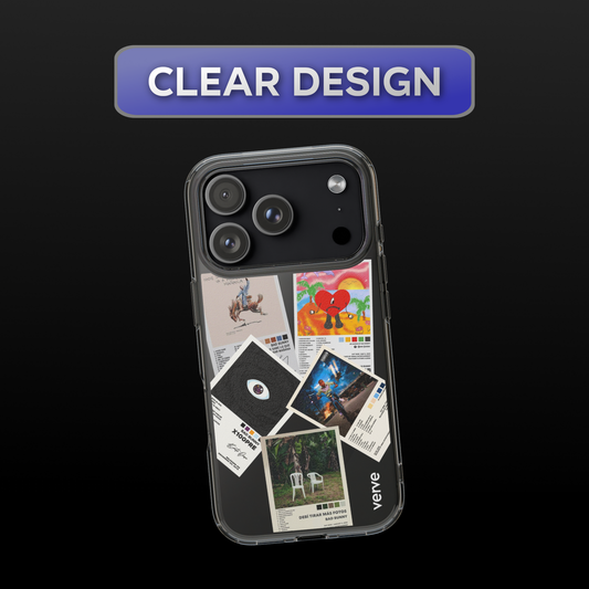 Bad Bunny Albums Clear Phone Case