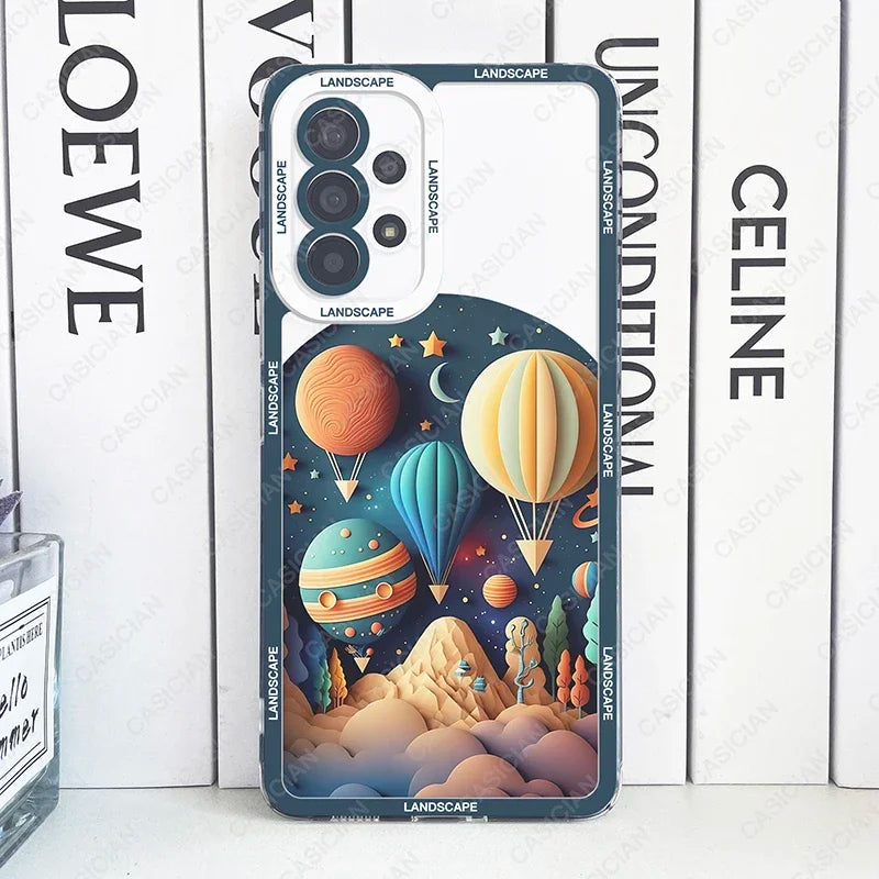 Printing Landscape Mountain Phone Case