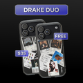 DRAKE DUO: Drake Album Covers Cases