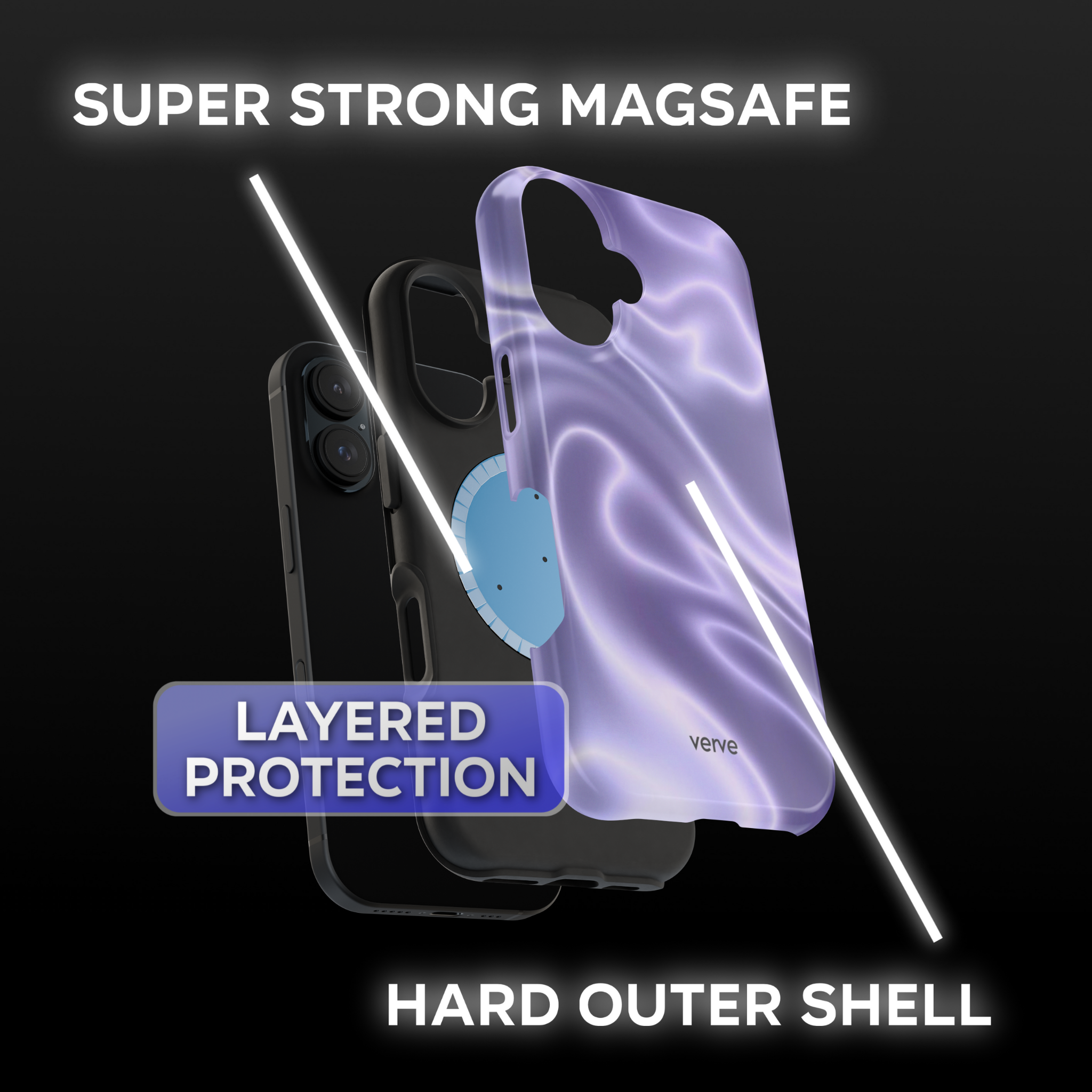 Metallic Purple Phone Case