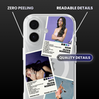 Olivia Rodrigo Album Covers Clear Phone Case