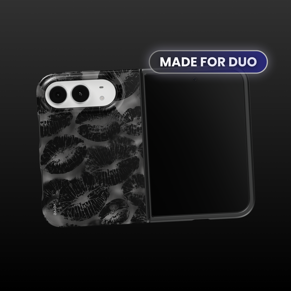 Dark Kiss Print Phone Case