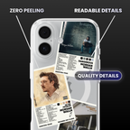 Morgan Wallen Album Covers Clear Phone Case