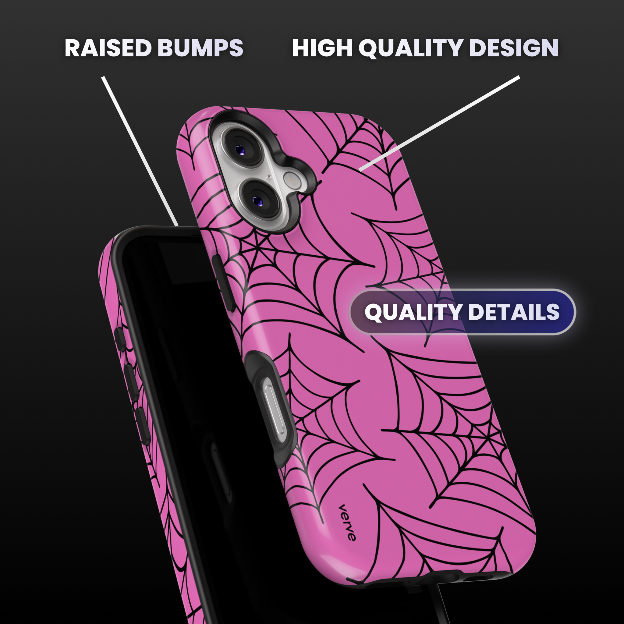 Spider Web Phone Case