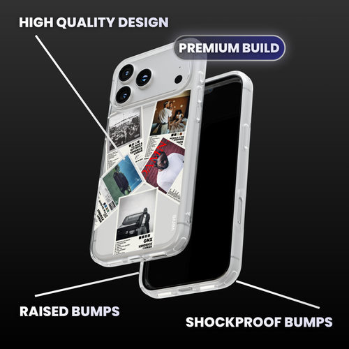 Kendrick Lamar Album Covers Clear Phone Case