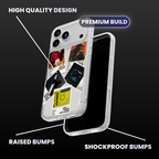 Post Malone Album Covers Clear Phone Case