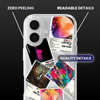 Kid Cudi Album Covers Clear Phone Case