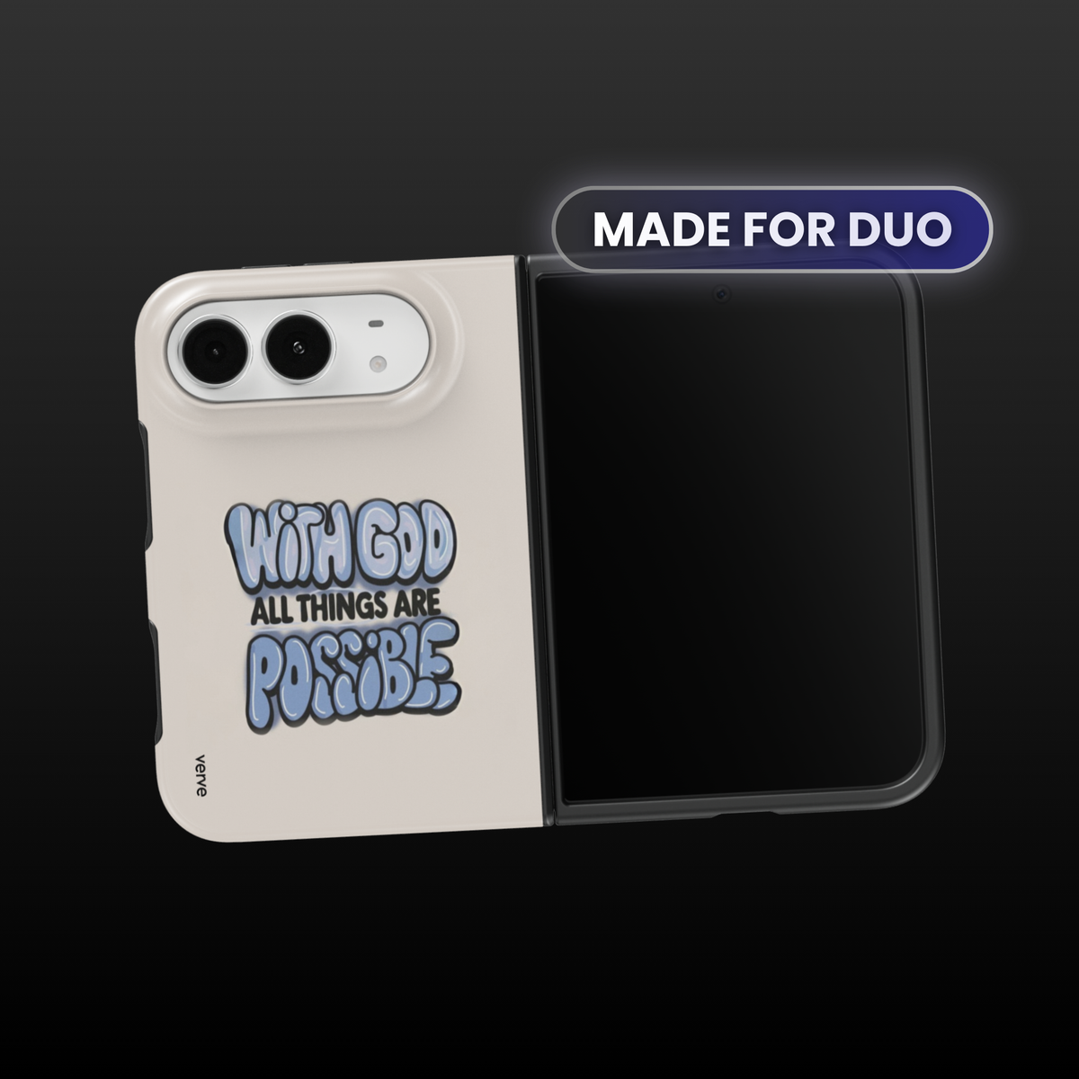 With God All Things Are Possible Phone Case
