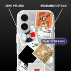 Kanye West Album Covers Clear Phone Case