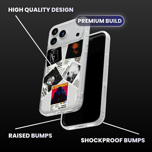 The Weeknd Albums Clear Phone Case