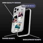 Dua Lipa Album Covers Clear Phone Case