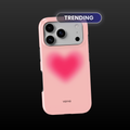 Heart Aura Pink Phone Case