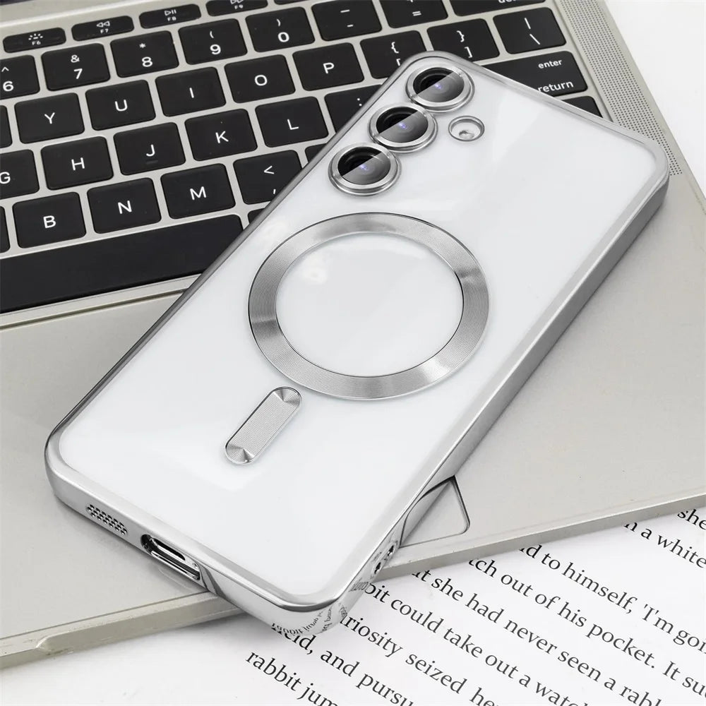 Colorful Clear MagSafe Wireless Case