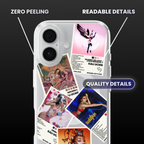 Kali Uchis Album Covers Clear Phone Case