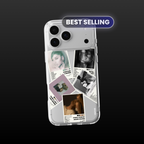 Ariana Grande Album Covers Clear Phone Case