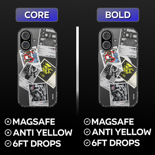 A$AP Rocky Album Covers Clear Phone Case