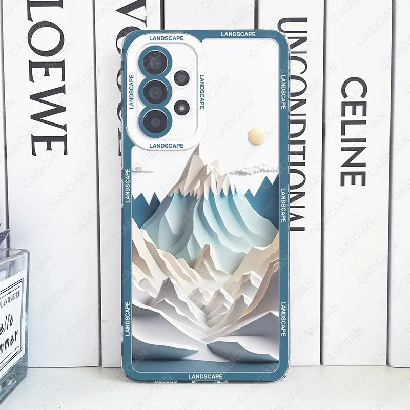 Printing Landscape Mountain Phone Case