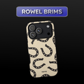 Rowel Brims Horseshoes Phone Case