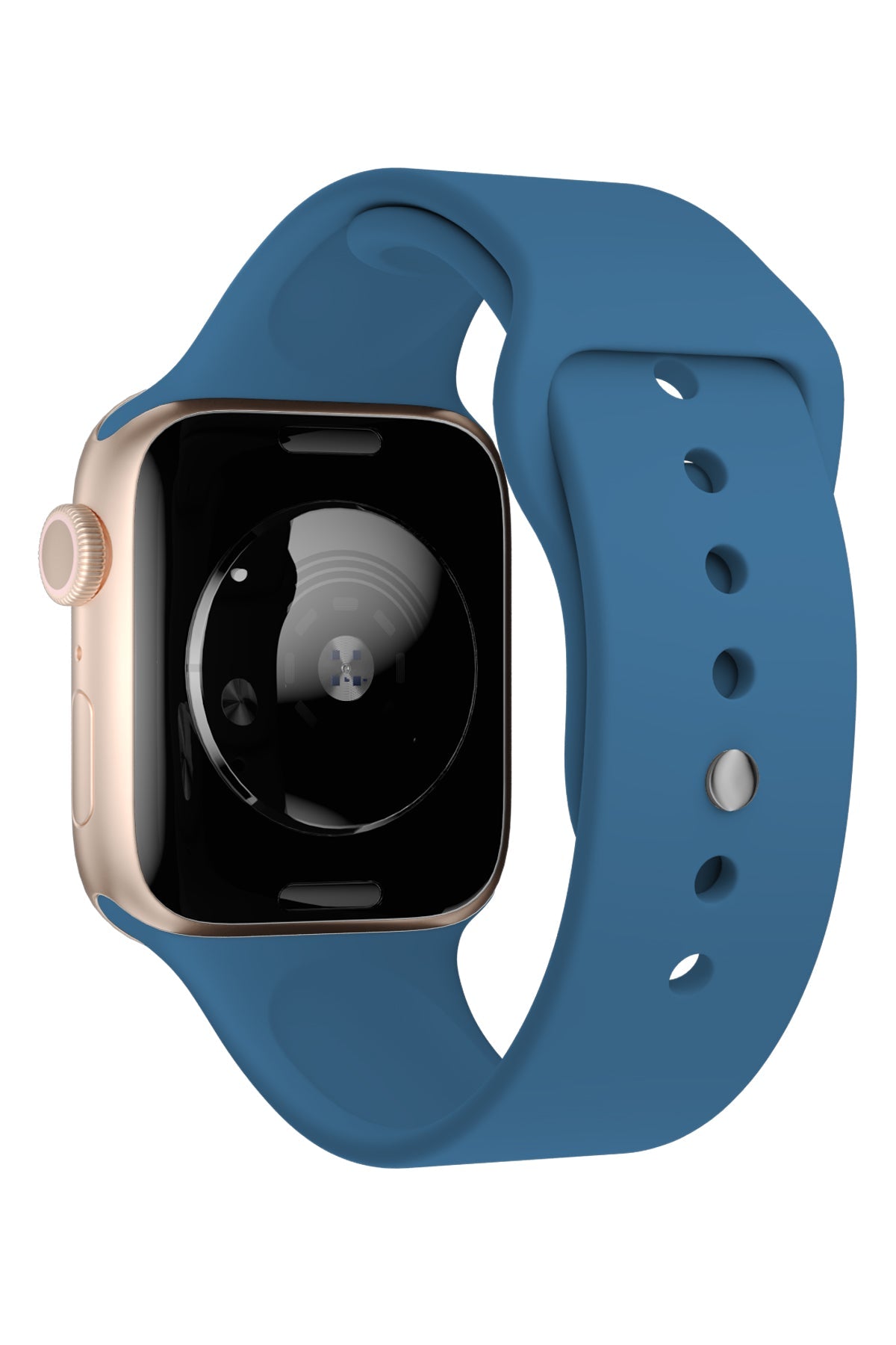 Apple Watch Silicone Sport Band Denim Blue