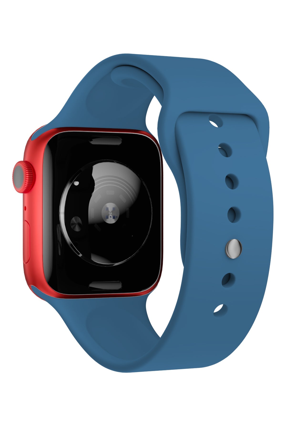 Apple Watch Silicone Sport Band Denim Blue