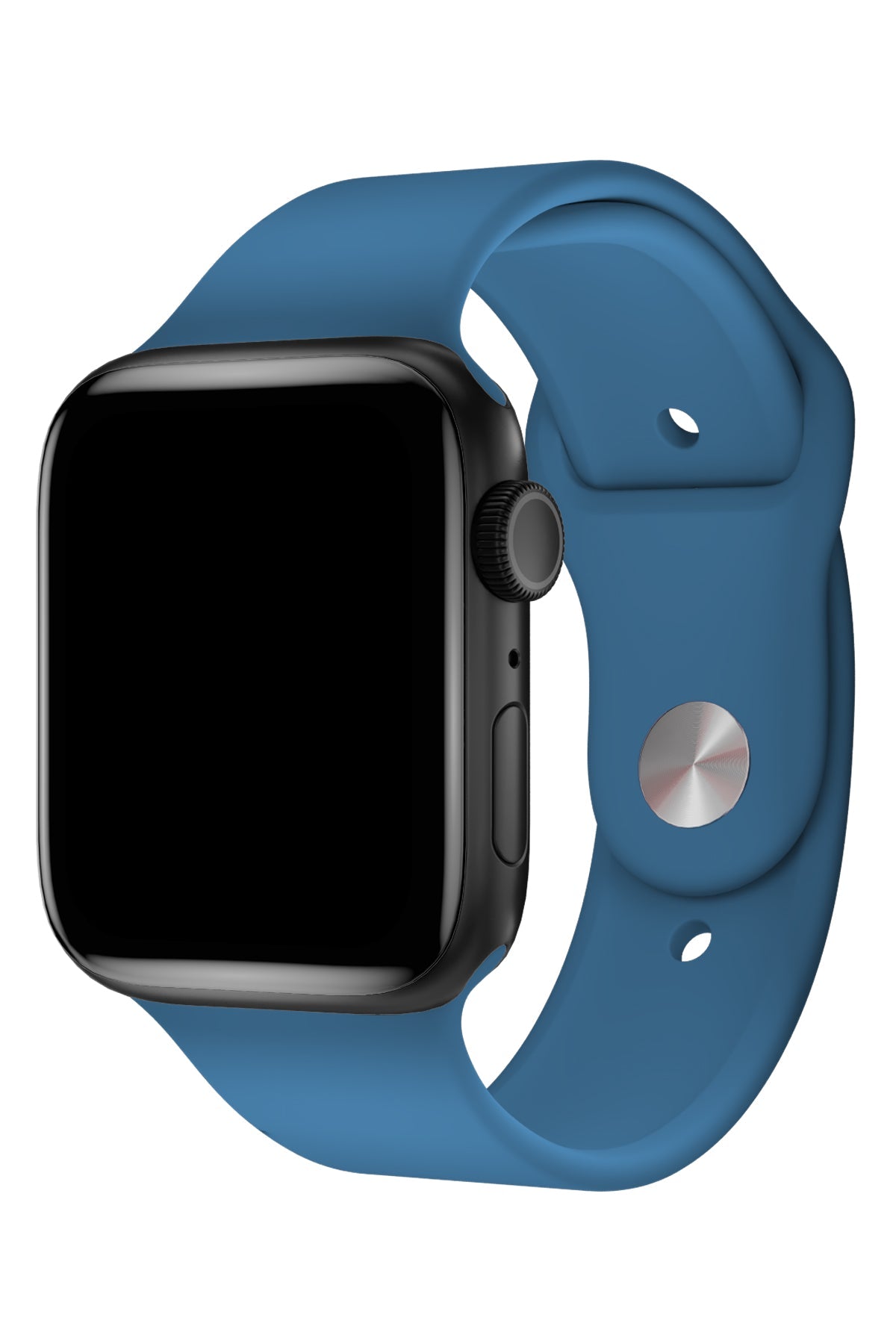 Apple Watch Silicone Sport Band Denim Blue