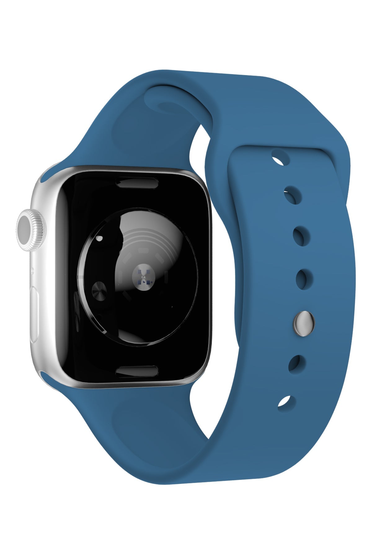 Apple Watch Silicone Sport Band Denim Blue