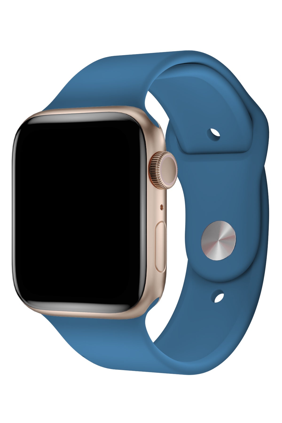 Apple Watch Silicone Sport Band Denim Blue