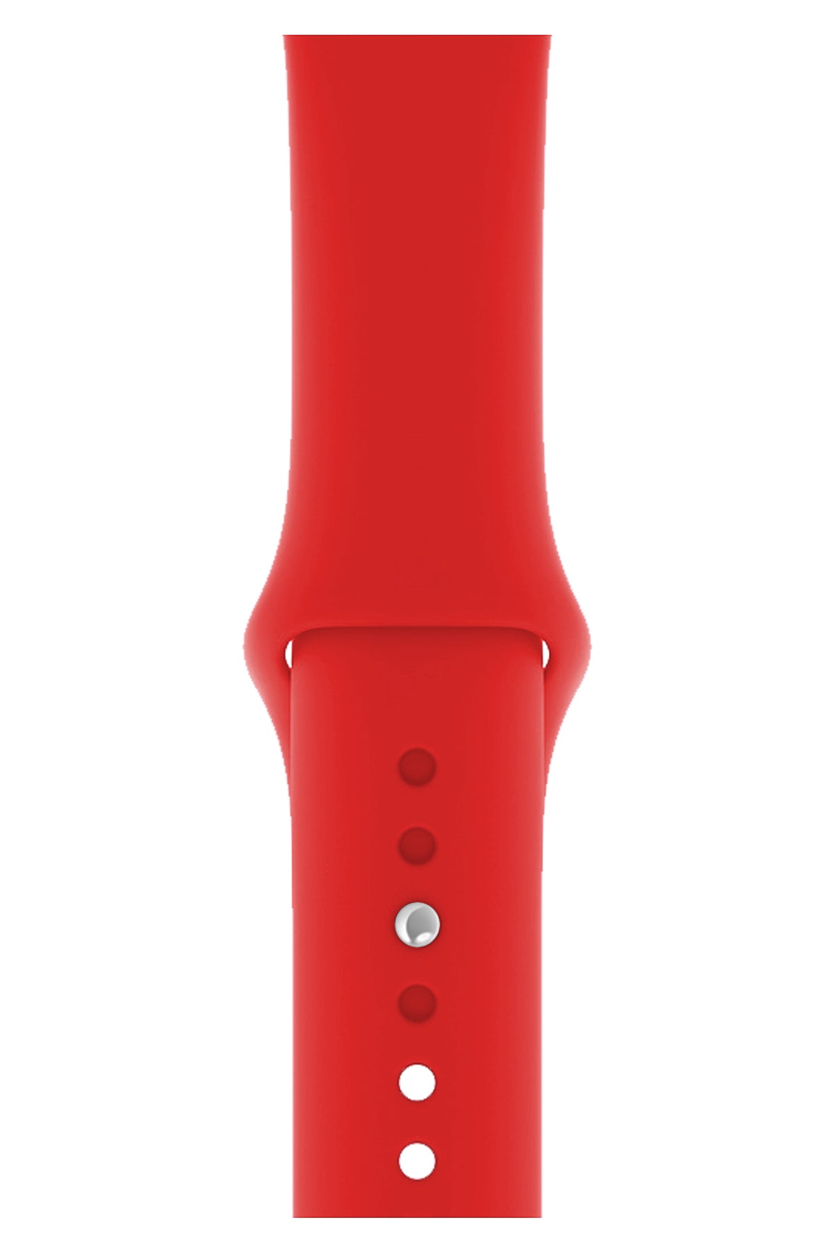 Apple Watch Silicone Sport Band Red